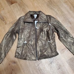 NWT Chico's bronze jacket- size 1(S)